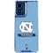 University of North Carolina UNC Tar Heels Moto G 5G (2024) Clear Case