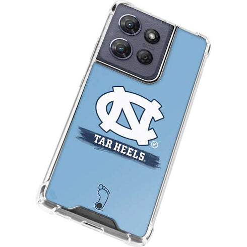 University of North Carolina UNC Tar Heels Moto G Play 5G (2025) Clear Case