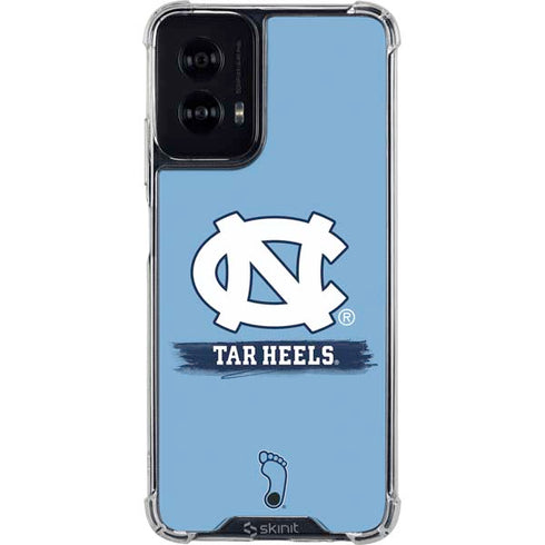 University of North Carolina UNC Tar Heels Moto G Power 5G (2024) Clear Case