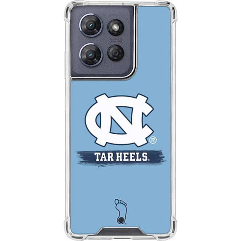 University of North Carolina UNC Tar Heels Moto G Power 5G (2025) Clear Case