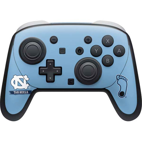 University of North Carolina UNC Tar Heels Nintendo Switch 2 (2025) Pro Controller Skin