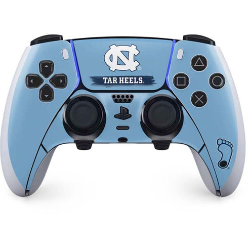 University of North Carolina UNC Tar Heels PS5 DualSense Edge Pro Controller Skin