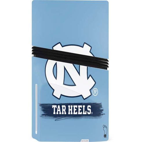 University of North Carolina UNC Tar Heels PS5 Pro Disk Bundle Skin