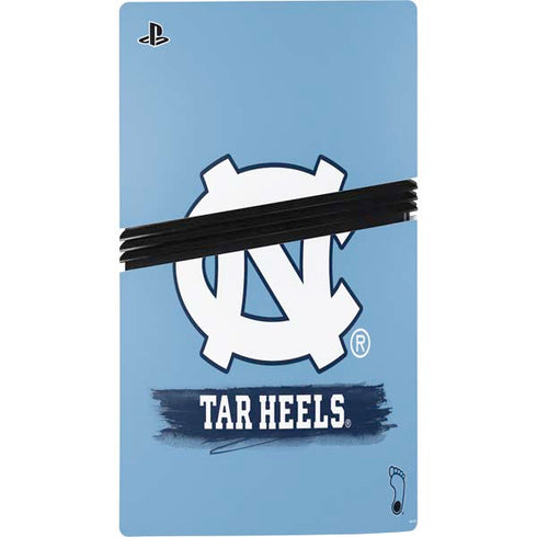 University of North Carolina UNC Tar Heels PS5 Pro Disk Console Skin