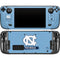 University of North Carolina UNC Tar Heels Steam Deck Handheld Gaming Computer OLED Skin