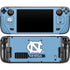 University of North Carolina UNC Tar Heels Steam Deck Handheld Gaming Computer OLED Skin
