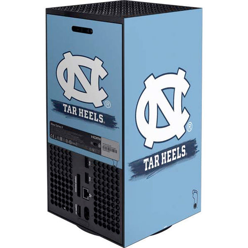 University of North Carolina UNC Tar Heels XBox Series X Digital Edition Bundle Skin