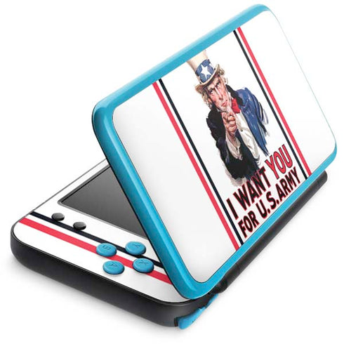 Uncle Sam Vintage War Poster Nintendo Skins