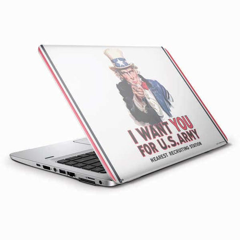 Uncle Sam Vintage War Poster HP Elitebook Skin