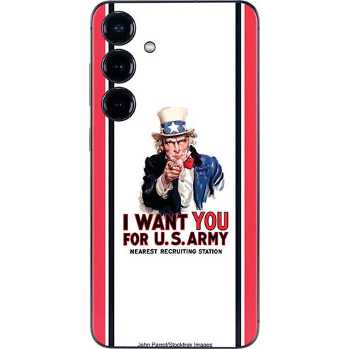 Uncle Sam Vintage War Poster Galaxy A16 5G Skin