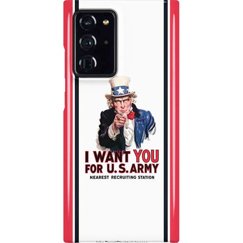 Uncle Sam Vintage War Poster Galaxy Cases
