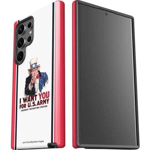 Uncle Sam Vintage War Poster Galaxy S23 Ultra Pro Case