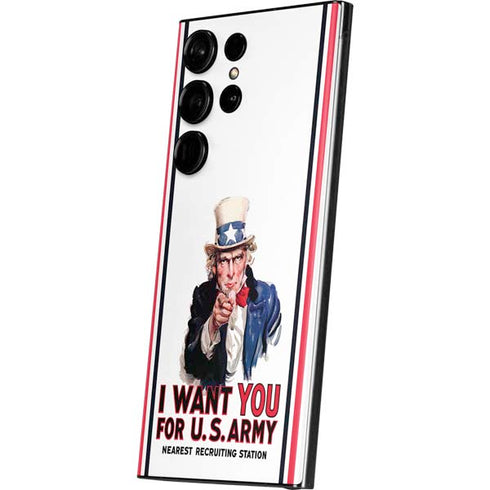 Uncle Sam Vintage War Poster Galaxy Skins