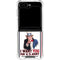 Uncle Sam Vintage War Poster Galaxy Z Flip6 Clear Case