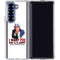 Uncle Sam Vintage War Poster Galaxy Z Fold6 Clear Case