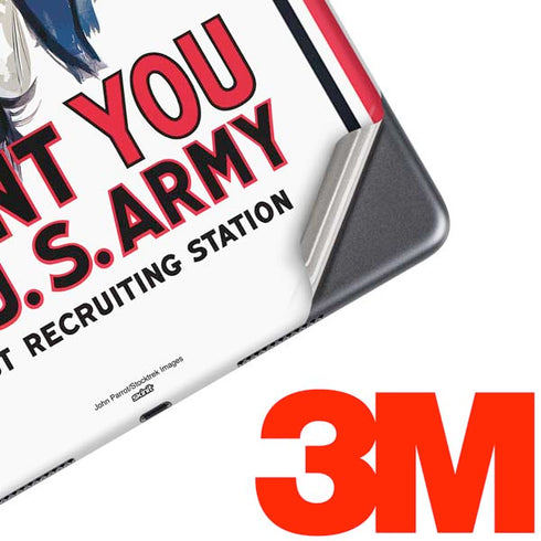 Uncle Sam Vintage War Poster iPad Skins