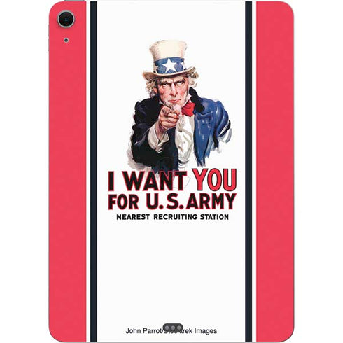 Uncle Sam Vintage War Poster Apple iPad Air Skin