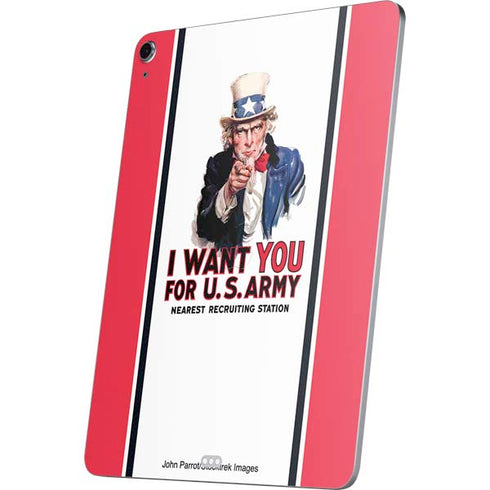 Uncle Sam Vintage War Poster Apple iPad Air Skin