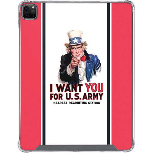 Uncle Sam Vintage War Poster iPad Cases