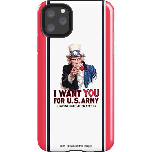 Uncle Sam Vintage War Poster iPhone Cases