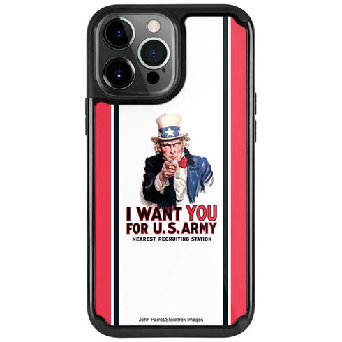 Uncle Sam Vintage War Poster iPhone Cases