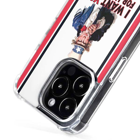 Uncle Sam Vintage War Poster iPhone 16 Pro Max MagSafe Case
