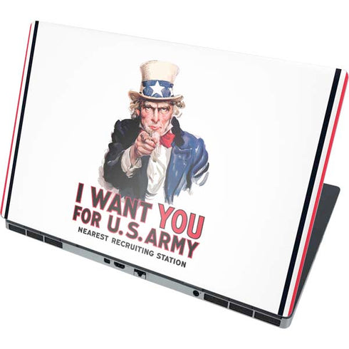 Uncle Sam Vintage War Poster Dell Precision Skin