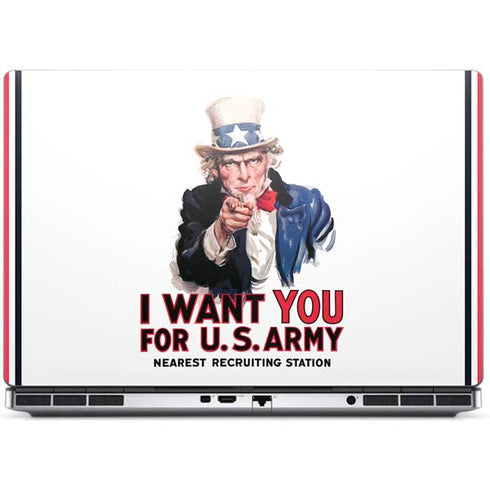 Uncle Sam Vintage War Poster Dell Precision Skin