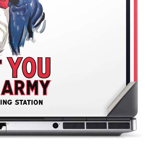 Uncle Sam Vintage War Poster Dell Precision Skin