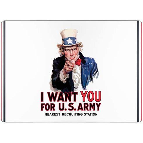 Uncle Sam Vintage War Poster Surface Laptop 7 13.8in Skin