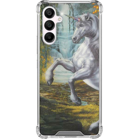 Unicorn of the Willow by Ed Beard Jr Galaxy A16 5G Clear Case