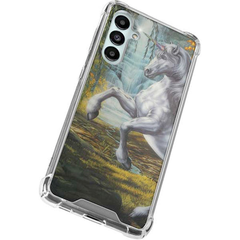 Unicorn of the Willow by Ed Beard Jr Galaxy A16 5G Clear Case