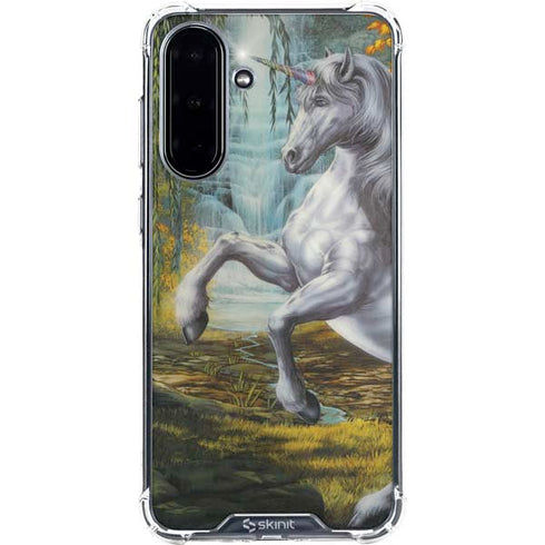 Unicorn of the Willow by Ed Beard Jr Galaxy A36 5G Clear Case