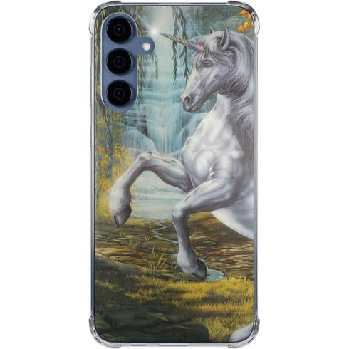 Unicorn of the Willow by Ed Beard Jr Galaxy A55 5G Clear Case