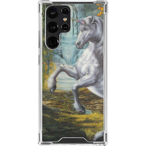 Unicorn of the Willow by Ed Beard Jr Galaxy S23 Ultra Clear Case