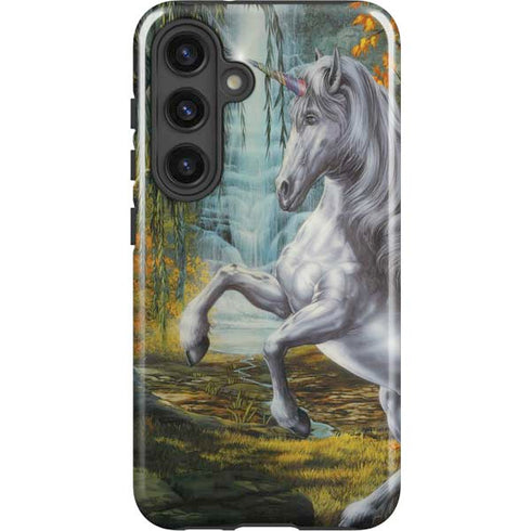 Unicorn of the Willow by Ed Beard Jr Galaxy S25 Plus Impact Case