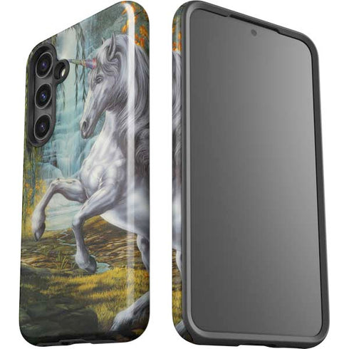 Unicorn of the Willow by Ed Beard Jr Galaxy S25 Plus Impact Case