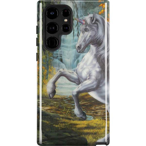 Unicorn of the Willow by Ed Beard Jr Galaxy Cases