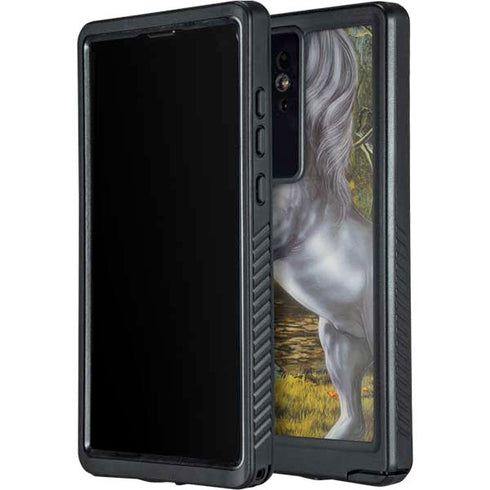 Unicorn of the Willow by Ed Beard Jr Galaxy S24 Ultra Waterproof Case