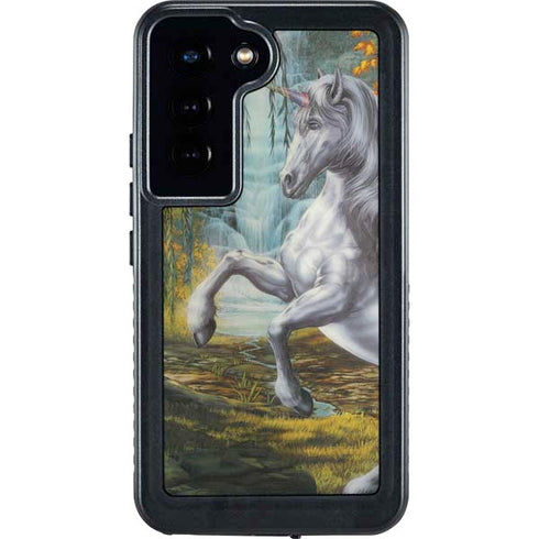 Unicorn of the Willow by Ed Beard Jr Galaxy S24 Waterproof Case