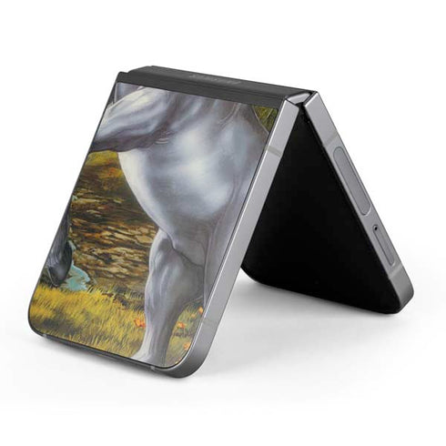 Unicorn of the Willow by Ed Beard Jr Galaxy Z Flip6 Skin