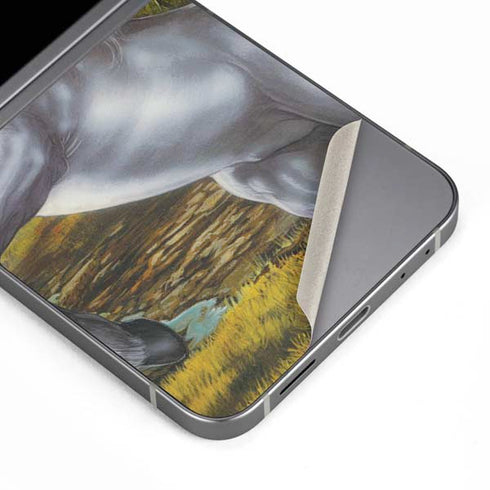 Unicorn of the Willow by Ed Beard Jr Galaxy Z Flip6 Skin