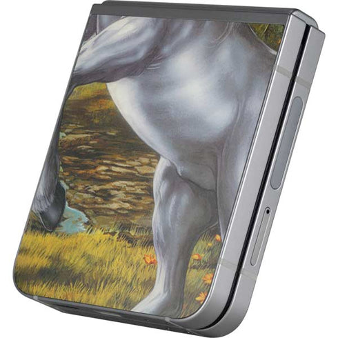 Unicorn of the Willow by Ed Beard Jr Galaxy Z Flip6 Skin