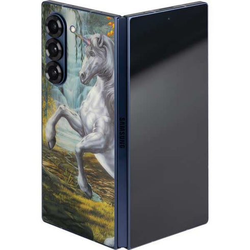 Unicorn of the Willow by Ed Beard Jr Galaxy Z Fold6 Skin