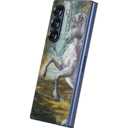 Unicorn of the Willow by Ed Beard Jr Galaxy Z Fold6 Skin