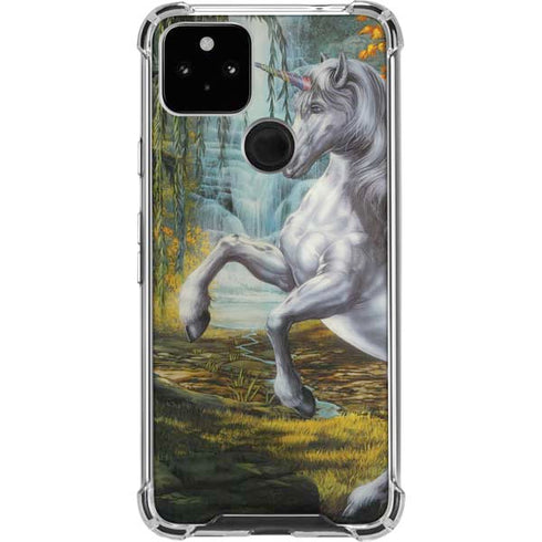 Unicorn of the Willow by Ed Beard Jr Pixel Cases