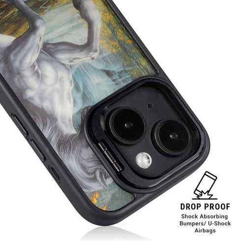 Unicorn of the Willow by Ed Beard Jr iPhone 13 Kickstand Case