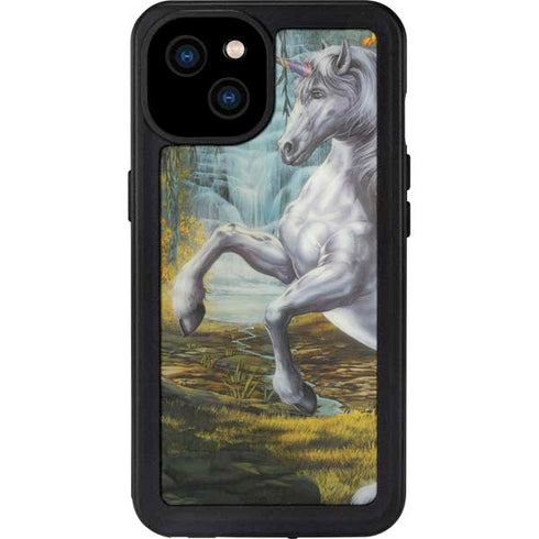 Unicorn of the Willow by Ed Beard Jr iPhone 15 Plus Waterproof Case