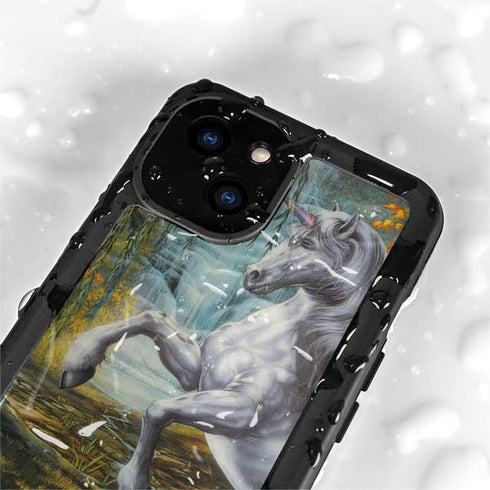 Unicorn of the Willow by Ed Beard Jr iPhone 15 Plus Waterproof Case