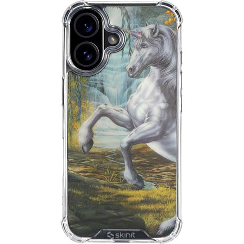 Unicorn of the Willow by Ed Beard Jr iPhone 16 Clear Case